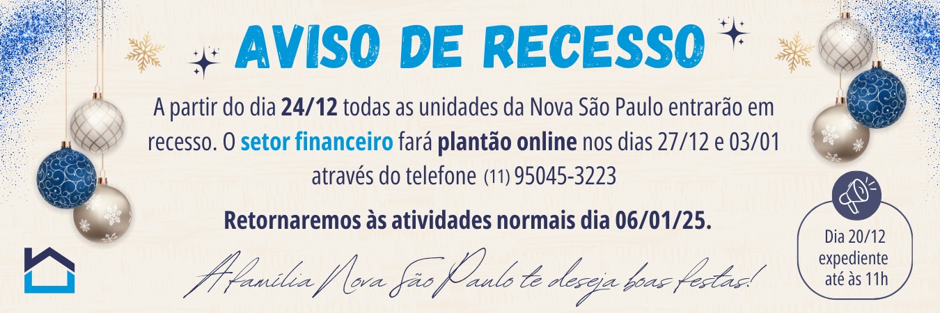 Aviso Recesso 2024